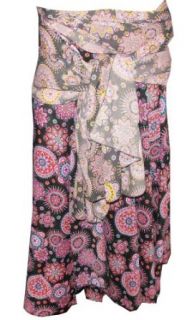 Kariza Vintage Wrap Indian Skirt/ Dress#fx 101: Clothing