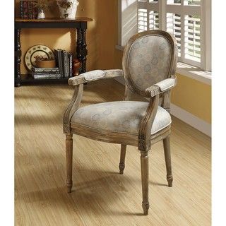 Oxford Langley Aqua Arm Chair