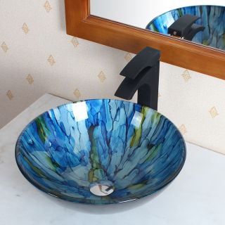 Tempered Glass Vessel Sink Today $116.99 5.0 (1 reviews)