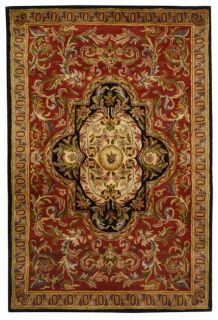 classic royal red black wool rug 4 x 6 today $ 128 99 sale $ 116 09