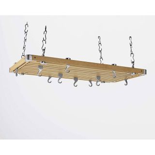 Rectangular Natural Wood Ceiling Kitchen Rack Today $149.99 4.8 (10