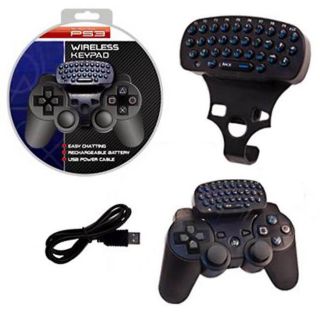 PS3 Wireless Keypad for PS3 Controller