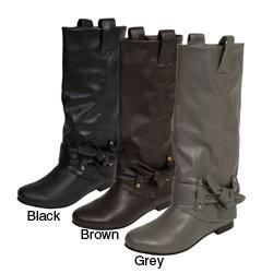 Glaze by Adi Womens Side Knot Tall Boots Today $37.99 3.1 (8 reviews