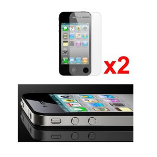 Premium Anti fingerprint iPhone 4/ 4S Screen Protector (Pack of 2