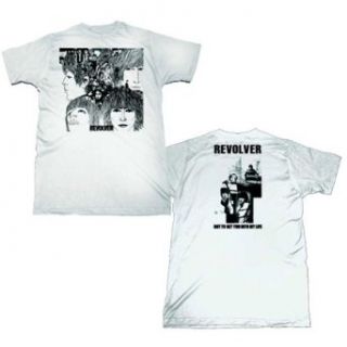 Beatles, The   Revolver Adult Mens T shirt in Heather Gray