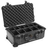 Pelican 1510 004 110 Case with Padded Dividers, Black
