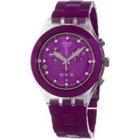 Swatch Full Blooded Blueberry Unisex Watch SVCK4048AG Watches 