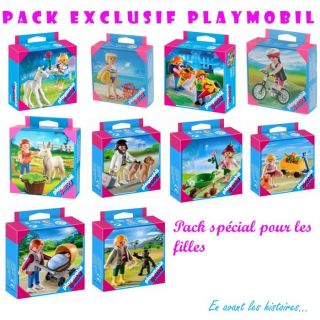 Playmobil Pack spécial Fille   Achat / Vente UNIVERS MINIATURE