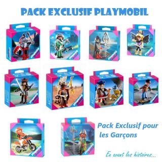 Pack exclu Playmobil Garçon   Achat / Vente UNIVERS MINIATURE COMPLET