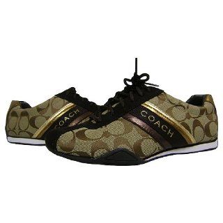 Coach Jayme Sneakers Shoes Brown Womens