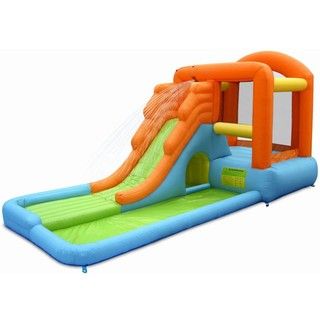 KidWise Malibu Splash Inflatable Bounce N Slide Combo