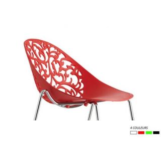 Chaises Cocoon Rouge   Achat / Vente CHAISE 2 Chaises Cocoon Rouge