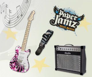 Wow Wee Paper Jamz Bundle Pack Includes Guitar, Strap