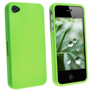 Light Green Case/ Screen Protector for Apple iPhone 4