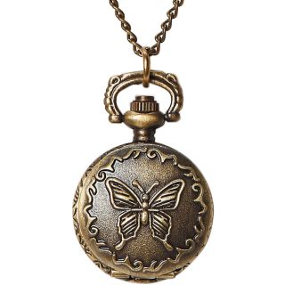 Pocket Watch 1/Pkg Bronze Small Butterfly Lid Today: $11.99