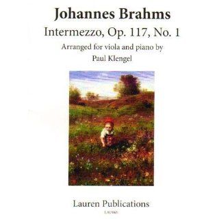 Brahms, Johannes   Intermezzo, Op. 117, No. 1   Viola and