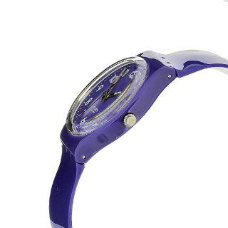 Swatch Womens GV121 Quartz Purple Dial Plastic Watch Watches 