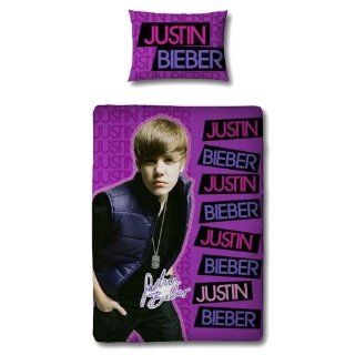 Justin Bieber Panel Single Bed Duvet Quilt Cover Set: Home