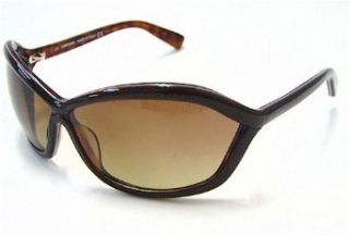Patek TF122 Sunglasses TF 122 Dark Brown Havana 50F Shades: Clothing