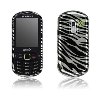 Samsung Restore M570 Silver Zebra Design Crystal Case