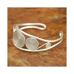 Sterling Silver Chiang Mai Magic Cuff Bracelet (Thailand) Today $98
