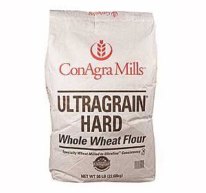 Conagra Ultragrain Flour White Whole Wheat 50lb Grocery