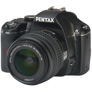 Pentax K2000 Digital SLR with 18 55mm Lens