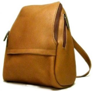 LeDonne Vacquetta Leather U Zip Mini Backpack Clothing