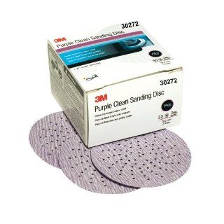 3M 30272 Purple 3 P500 Grit Clean Sanding Hookit Disc, (Box of 50