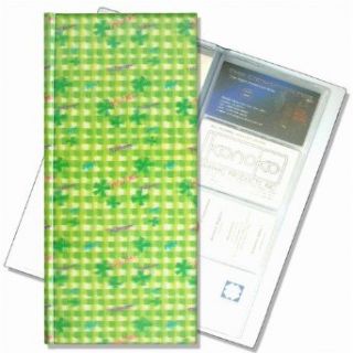 4x10 Business Card File (Holds 128) , BF128 , Green: Clothing