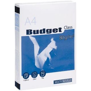 Ramette papier A4 Budget 80g   Blanc   Achat / Vente PAPIER IMPRIMANTE