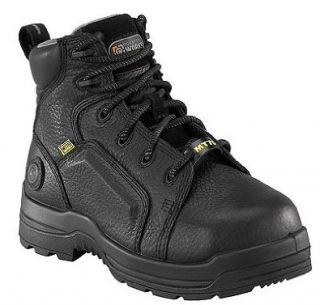 Womens Black 6 Inch Composite Toe EH MetGuard Boot Style RK465 Shoes