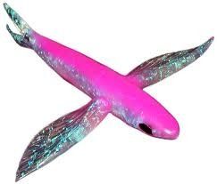 Frenzy Ballistic Flying Fish 8in Rigged Pink Md# BFF PIR
