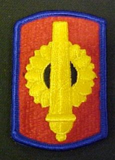 130th Field Artillery Brigade Full Color Dress Patch