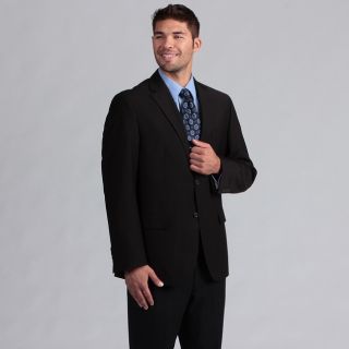 Geoffrey Beene Mens Black Thin Stripe Suit Separate Coat Today $70