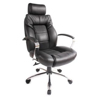 Comfort Products Commodore II Big and Tall Leather Executive Chair
