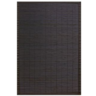 Midnight Bamboo Rug with Black Border (6 x 9) Today $165.99 Sale $