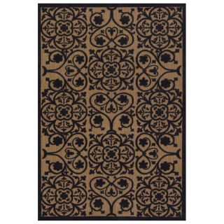 Urbane Lafayette Tan and Charcoal Rug (63 x 92) Today $121.99