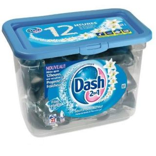 DASH Lessive Liquide Eco doses Source de Fraîche   Achat / Vente