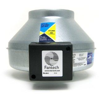 Fantech FG 6 Inline 6 Centrifugal Duct Fan Metal Housing Ð 303 CFM