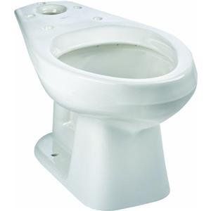 Mansfield 135WHT Alto Elongated Front Toilet Bowl, White  