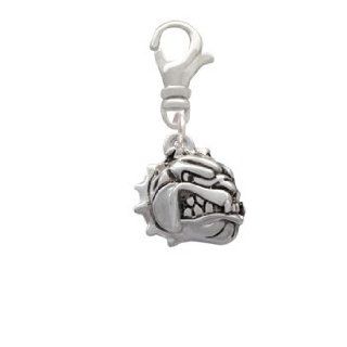 Small Bulldog   Mascot Clip On Charm [Jewelry] Delight