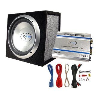 Acoustic Audio XS12A 600 Watt 12 Car Subwoofer Box