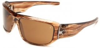 Spy Optic Lacrosse Polarized Sunglasses,Brown Stripe