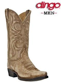  Dingo Boots Western Wyldwood Leather DI5112 Mens Tan: Shoes