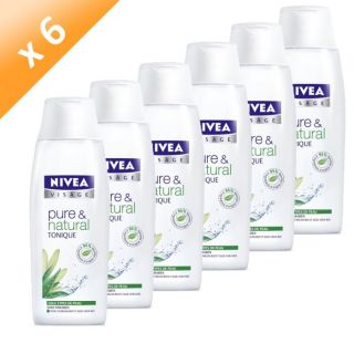 NIVEA Tonique Pure & Natural 200 ml x 6   Achat / Vente GEL   CREME