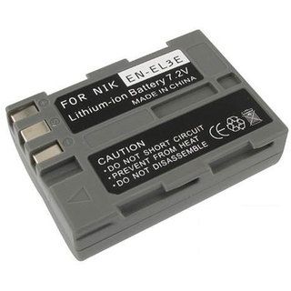Battery for Nikon ENEL3e/EN EL3e/D90/D50/D70/D100 (Pack of 2