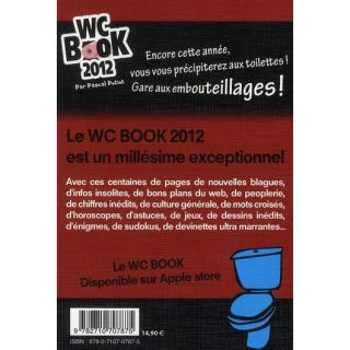 WC book (édition 2012)   Achat / Vente BD Pascal Petiot pas cher