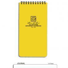 In The Rain 4X8 Notebook   Yellow   Reporters #148