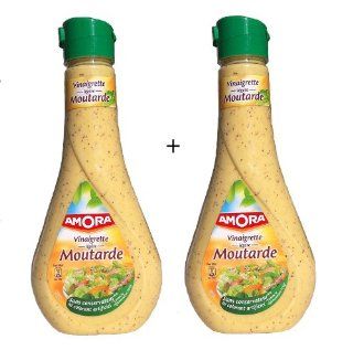 French Amora Mustard Vinaigrette Amora Vinaigrette Moutarde 2 Plastic